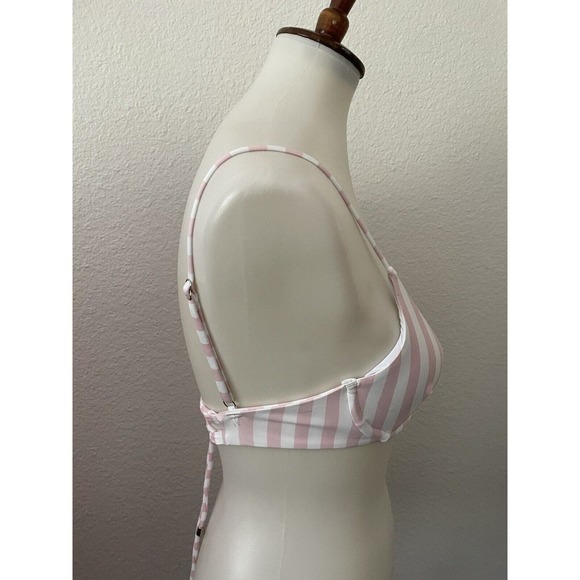 Kenny Flowers Swim Bikini Top Boca Striped Swimwear - Picture 3 of 7